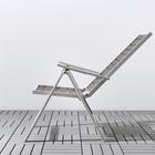 Кресло ШЭЛЛАНД, регулируемая спинка, складное, темно-серый - Фото 3