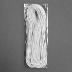 Резинка шляпная, 1.5 мм, 50±1 м, белая - Фото 4