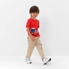 Футболка детская Disney "Тачки", рост 98-104 (30), красный - Фото 6