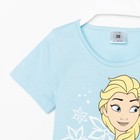 Футболка детская Disney "Frozen", рост 98-104 (30), голубой - Фото 12