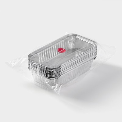 Набор форм для выпечки из фольги Доляна, 25.5×15.5×7 см, 15 шт.