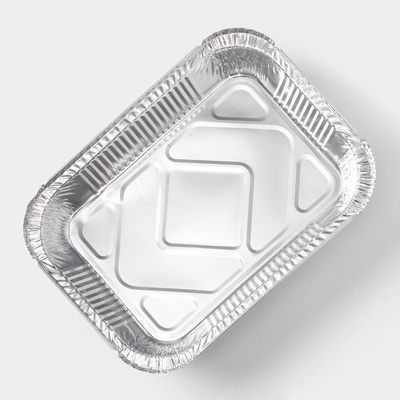 Набор форм для выпечки из фольги Доляна, 1,9 л, 26,5×19×5 см, 10 шт