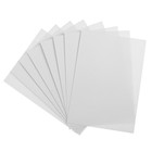 Картон белый А4, 8 листов двусторонний, мелованный, блок 230 г/м2, EXTRA белизна - Фото 3