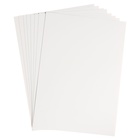 Картон белый А4, 8 листов двусторонний, мелованный, блок 230 г/м2, EXTRA белизна - Фото 8