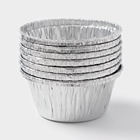 Набор форм для выпечки из фольги Доляна, 50 мл, 6×3 см, 50 шт. - Фото 6