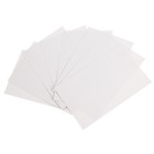 Картон белый А5, 8 листов, двусторонний, мелованный, блок 230 г/м2, EXTRA белизна - Фото 2