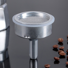 Фильтр-воронка для гейзерной кофеварки на 6 чашек, в комплекте с силиконовой прокладкой - Фото 1