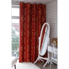 Штора портьерная Этель «Версаль» 160×270 см, цвет красный, 100% п/э - Фото 2