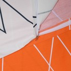Постельное бельё 2 сп. Этель Люкс «Апельсин» 180×210 см, 200×220 см, 50×70 + 5 см - 2 шт, сатин, 100% хл, 130 г/м² - Фото 5