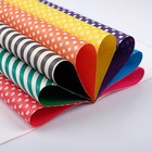 Бумага цветная двухсторонняя А4, 8 листов, 8 цветов «Забавная геометрия», с рисунком - Фото 3