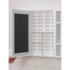 Зеркало – шкаф для ванной комнаты Hilton, 550×160×740 мм, цвет белый - Фото 2