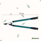 Сучкорез плоскостной, 22.5–33" (57–84 см), телескопический, с резиновыми ручками, Greengo - Фото 4