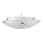 Светильник настенно-потолочный "Травка" 1x60Вт E27 д.25см. - фото 24451336