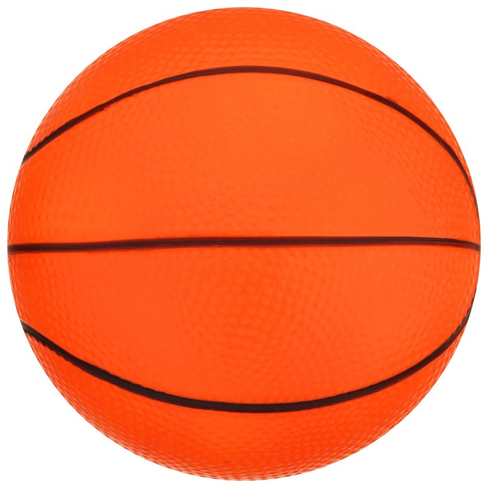 Мяч детский «Баскетбол», d=16 см, 70 г, цвет МИКС - фото 1883428545