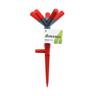 Распылитель 5−лепестковый, штуцер под шланги 1/2" (12 мм) − 5/8" (16 мм) − 3/4" (19 мм), пика, пластик, Greengo - Фото 14