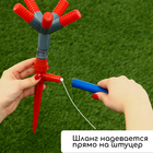 Распылитель 5−лепестковый, штуцер под шланги 1/2" (12 мм) − 5/8" (16 мм) − 3/4" (19 мм), пика, пластик, Greengo - Фото 5