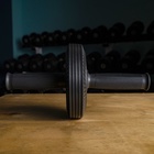 Ролик для пресса ONLYTOP, 27×14 см, с ковриком, цвет чёрный - Фото 9