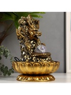 Фонтан настольный с подсветкой «Золотой дракон», от сети, 32×23×23 см - Фото 6