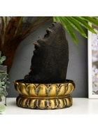 Фонтан настольный с подсветкой «Золотой Ганеша на ажурном троне», от сети, 28×20.5×20.5 см - Фото 8