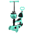 Самокат-каталка 5 в 1, колёса световые PU 120/80 мм - Фото 2