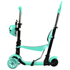 Самокат-каталка 5 в 1, колёса световые PU 120/80 мм - Фото 7