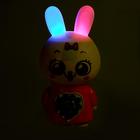 Музыкальная игрушка «Любимый дружок: Зайчик», поёт песни, рассказывает сказки, ушки мигают цветными огоньками - фото 3830386