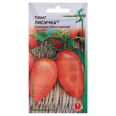 Семена Томат «Лисичка» скороспелый, детерминантный, среднерослый, 25 шт. Selekt «Дом семян»