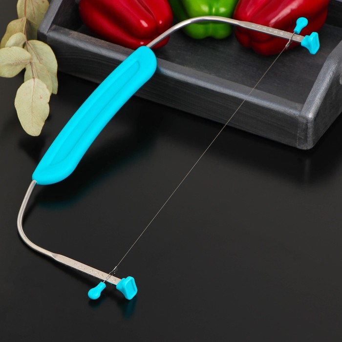 Струна для нарезки бисквита Доляна, 27 см, МИКС - Фото 1