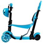 Самокат-каталка 5 в 1, колёса световые PU 120/80 мм - Фото 7