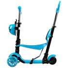 Самокат-каталка 5 в 1, колёса световые PU 120/80 мм - Фото 8