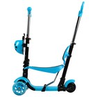 Самокат-каталка 5 в 1, колёса световые PU 120/80 мм - Фото 9