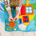 Коврик развивающий тактильный «Домик», 60×50 см, по методике Монтессори - Фото 11