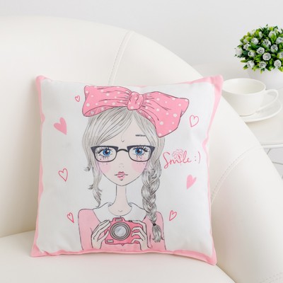 Подушка декоративная Этель "Фотография" 30 х 30 см, 100% п/э