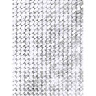 Самоклеящаяся пленка "Colour decor" 1008, голография мелкий квадрат серебряный 0,45х8 м - фото 300978254