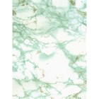 Самоклеящаяся пленка "Colour decor" 8209, мрамор белый с зелеными прожилками 0,45х8 м - фото 298145218