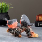 Садовая фигура "Птицы на ветке" красная, 12х15х10см - Фото 10