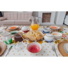 Миска Доляна «Космос», 370 мл, d=13.1 см, фарфор, белая, красная - Фото 5