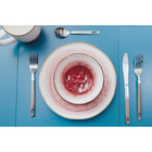 Миска Доляна «Космос», 370 мл, d=13.1 см, фарфор, белая, красная - Фото 6