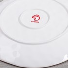 Тарелка фарфоровая Доляна «Космос», d=27 см, цвет оранжевый - Фото 3