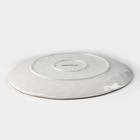 Тарелка Доляна «Космос», d=27.5 см, фарфор, белая, красная - Фото 3