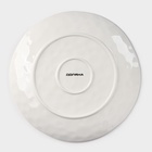 Тарелка Доляна «Космос», d=27.5 см, фарфор, белая, красная - Фото 4