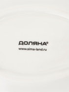 Подставка под ложку Доляна «Олива», 21.5×7.5 см, керамика, белая - Фото 7