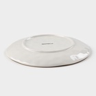 Тарелка Доляна «Космос», d=18.5 см, фарфор, белая, красная - Фото 3