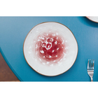 Тарелка фарфоровая Доляна «Космос», d=18,5 см, цвет красный - Фото 9