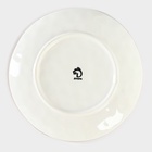 Тарелка Доляна «Космос», d=18.5 см, фарфор, белая, синяя - Фото 6