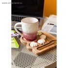 Кружка Доляна «Космос», 400 мл, фарфор, белая, красная - Фото 14