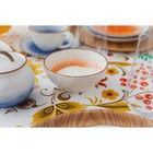 Миска фарфоровая Доляна «Космос», 370 мл, d=13,1 см, цвет оранжевый - Фото 6