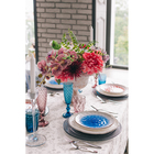 Тарелка Доляна «Космос», d=21.2 см, фарфор, белая, синяя - Фото 7