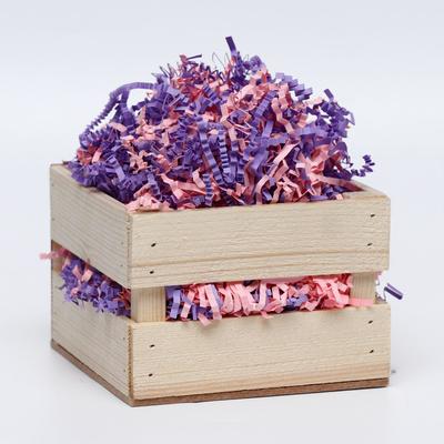 Наполнитель бумажный для подарков «Для неё», МИКС, розово - фиолетовый, 100 г