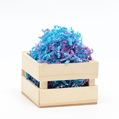 Наполнитель бумажный для подарков «Для него», МИКС, сине - фиолетовый, 50 г